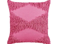 Beliani Koristetyyny Puuvilla Vaaleanpunainen 45 X 45 Cm 2 Kpl Rhoeo Online