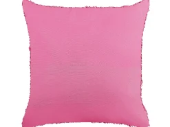 Beliani Koristetyyny Puuvilla Vaaleanpunainen 45 X 45 Cm 2 Kpl Rhoeo Online