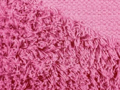 Beliani Koristetyyny Puuvilla Vaaleanpunainen 45 X 45 Cm Rhoeo New