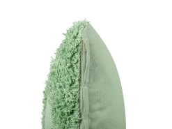 Beliani Koristetyyny Puuvilla Vaaleanvihrea 45 X 45 Cm Rhoeo New