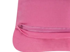 Beliani Koristetyyny Puuvilla Vaaleanpunainen Makramee 30 X 50 Cm 2 Kpl Kiris Shop