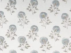 Beliani Koristetyyny Puuvilla Valkoinen/Sininen 45 X 45 Cm 2 Kpl Cornus Clearance