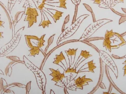 Beliani Koristetyyny Puuvilla Valkoinen/Keltainen 45 X 45 Cm 2 Kpl Calathea Cheap