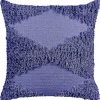 Beliani Koristetyyny Puuvilla Violetti 45 X 45 Cm Rhoeo Shop