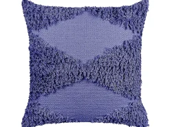 Beliani Koristetyyny Puuvilla Violetti 45 X 45 Cm Rhoeo Shop