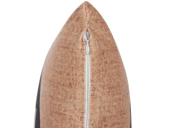 Beliani Koristetyyny Sametti Beige 45 X 45 Cm 2 Kpl Sebes Clearance