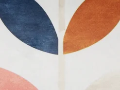 Beliani Koristetyyny Sametti Monivarinen 45 X 45 Cm Quinoa Hot