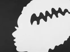 Beliani Koristetyyny Sametti Mustavalkoinen 45 X 45 Cm 2 Kpl Mandevilla Sale