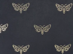 Beliani Koristetyyny Sametti Musta 45 X 45 Cm 2 Kpl Yuzuri Online