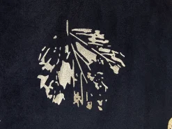 Beliani Koristetyyny Sametti Musta 45 X 45 Cm 2 Kpl Goldenrod New