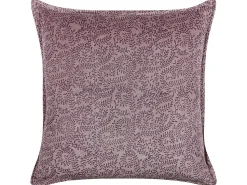 Beliani Koristetyyny Sametti Roosa 45 X 45 Cm 2 Kpl Kalmia Fashion