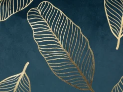 Beliani Koristetyyny Sametti Sinivihrea 45 X 45 Cm 2 Kpl Freesia Cheap