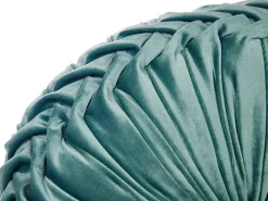 Beliani Koristetyyny Sametti Sinivihrea 40 Cm 2 Kpl Udala Best Sale