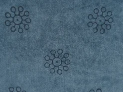 Beliani Koristetyyny Sametti Tummansininen 45 X 45 Cm Seseli Store