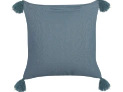 Beliani Koristetyyny Sametti Tummansininen 45 X 45 Cm Setaria Best