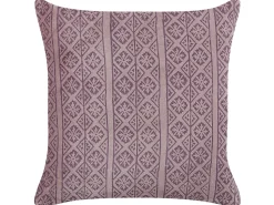 Beliani Koristetyyny Sametti Vaaleanpunainen 45 X 45 Cm Silybum Online