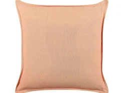 Beliani Koristetyyny Sametti Vaaleanpunainen 45 X 45 Cm 2 Kpl Rhodocoma Hot