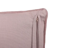 Beliani Koristetyyny Sametti Vaaleanpunainen 45 X 45 Cm 2 Kpl Romneya Sale