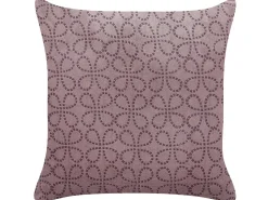 Beliani Koristetyyny Sametti Vaaleanpunainen 45 X 45 Cm 2 Kpl Larkspur Discount