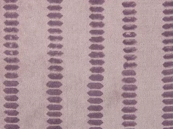 Beliani Koristetyyny Sametti Vaaleanpunainen 45 X 45 Cm Agapanthus Fashion