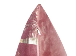 Beliani Koristetyyny Sametti Vaaleanpunainen 45 X 45 Cm 2 Kpl Caranday Store