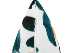 Beliani Koristetyyny Sametti Vihrea 45 X 45 Cm Knautia New