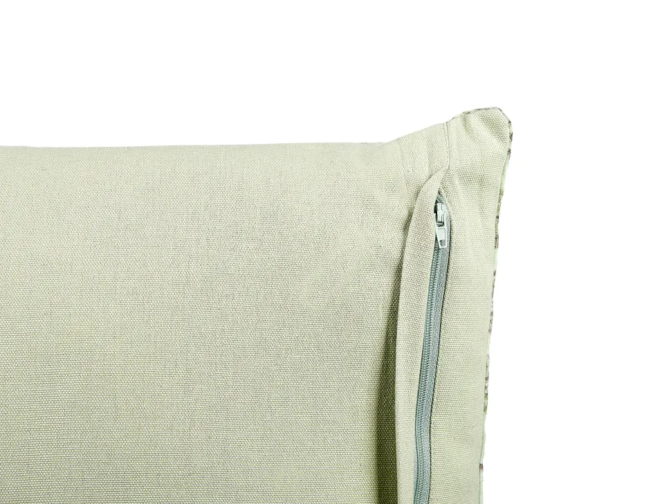 Beliani Koristetyyny Sametti Vihrea 45 X 45 Cm Rungia Best Sale