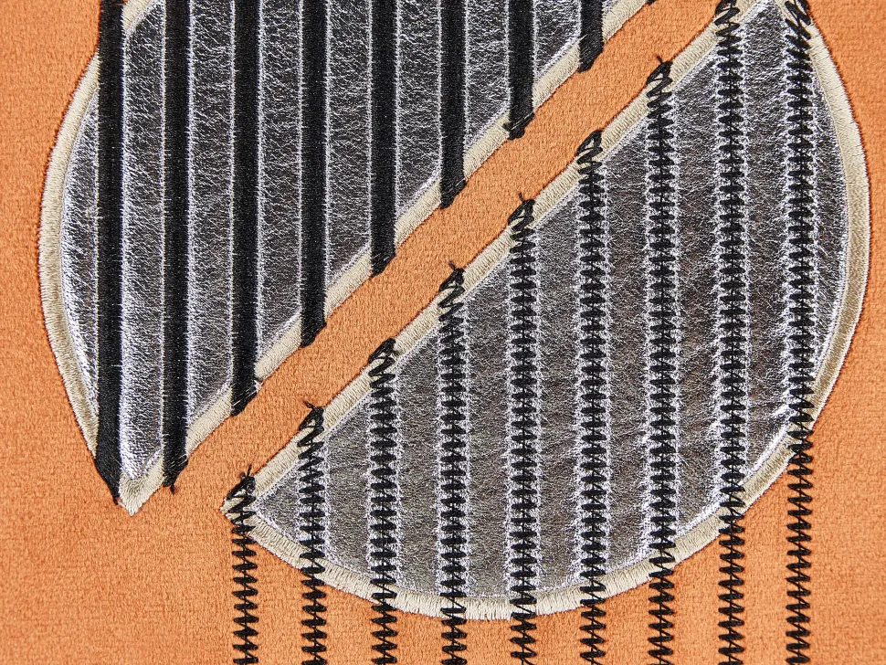 Beliani Koristetyyny Samettinen 2Kpl 45 X 45 Cm Oranssi Ceropegia Best Sale