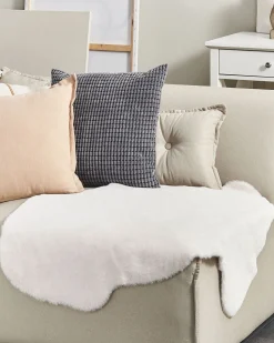 Beliani Koristetyyny Samettinen 2Kpl 45 X 45 Cm Harmaa Aspidistra Sale