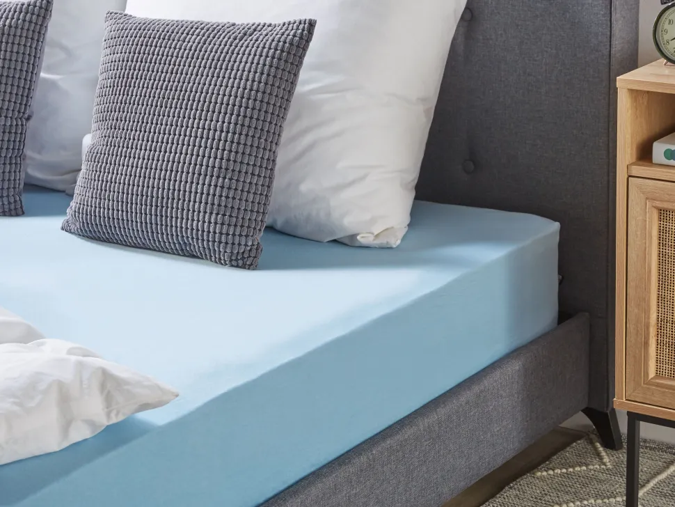 Beliani Koristetyyny Samettinen 2Kpl 45 X 45 Cm Harmaa Aspidistra Sale