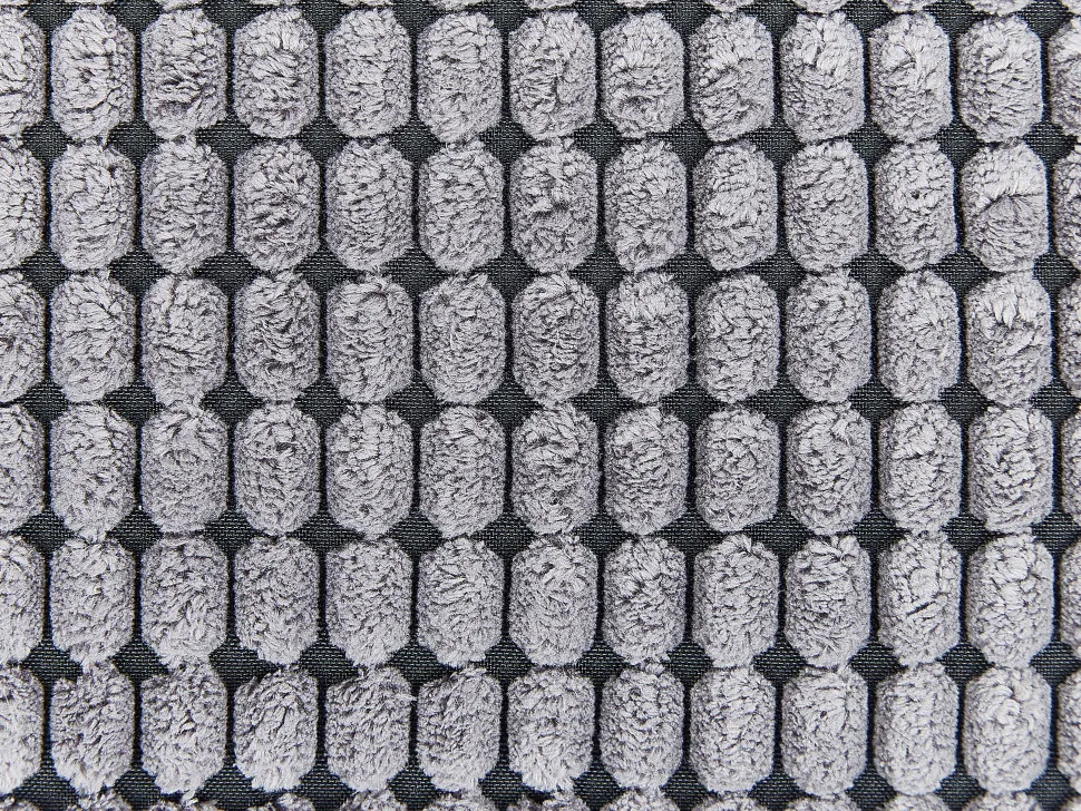 Beliani Koristetyyny Samettinen 2Kpl 45 X 45 Cm Harmaa Aspidistra Sale