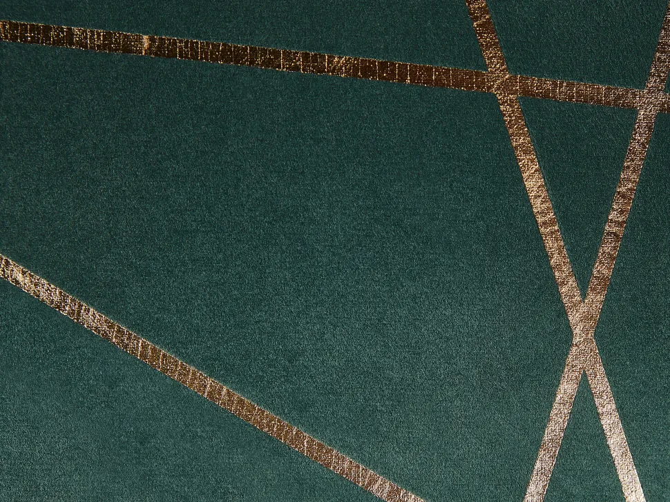 Beliani Koristetyyny Samettinen 2Kpl 45 X 45 Cm Vihrea Pinus Discount