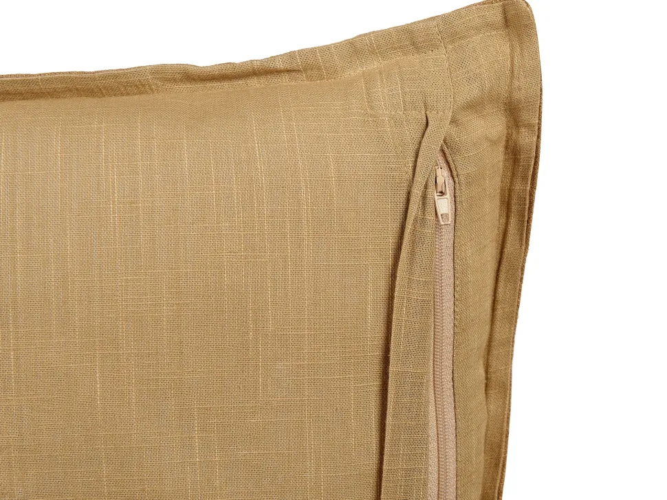 Beliani Koristetyyny Sinapinkeltainen 45 X 45 Cm 2 Kpl Subulata Cheap