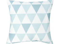 Beliani Koristetyyny Sininen/Valkoinen 40 X 40 Cm 2 Kpl Trifos Flash Sale