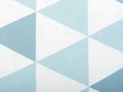 Beliani Koristetyyny Sininen/Valkoinen 40 X 40 Cm 2 Kpl Trifos Flash Sale