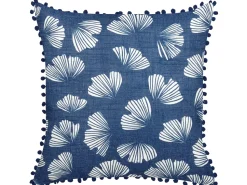Beliani Koristetyyny Sininen/Valkoinen 45 X 45 Cm 2 Kpl Dandelion Outlet