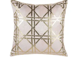 Beliani Koristetyyny Vaaleanpunainen 45 X 45 Cm Cassia Discount