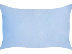 Beliani Koristetyyny Vakosametti Sininen 47 X 27 Cm 2 Kpl Millet Clearance