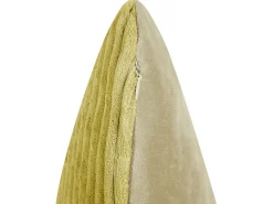 Beliani Koristetyyny Vakosametti Oliivinvihrea 47 X 27 Cm 2 Kpl Millet Sale