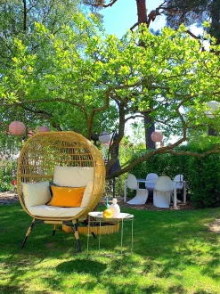 Beliani Korituoli Polyrottinki Luonnonvari Veroli Hot