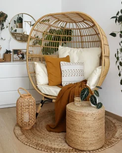 Beliani Korituoli Polyrottinki Luonnonvari Veroli Hot