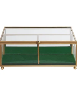 Beliani Korurasia Lasi Kulta 21 X 17 Cm Saintes Fashion