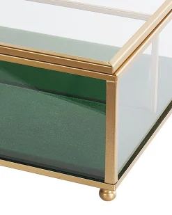 Beliani Korurasia Lasi Kulta 21 X 17 Cm Saintes Fashion