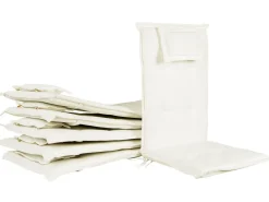 Beliani 6Kpl Pehmustetyynysetti Luonnonvalkoinen Toscana/Java Cheap