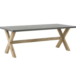 Beliani Kuitusementti Puutarhasetti 2 Penkilla Ja 2 Jakkaralla Harmaa Olbia Cheap