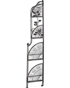 Beliani Kulmahylly Musta Metalli Siderno Best Sale