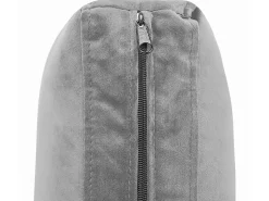 Beliani Kulmamoduuli Sametti Harmaa Evja Best Sale