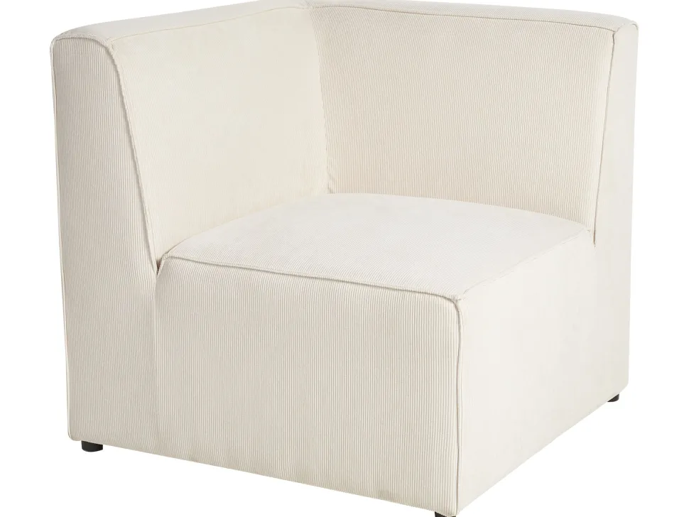 Beliani Kulmamoduuli Vakosametti Vaalea Beige Lemvig Clearance