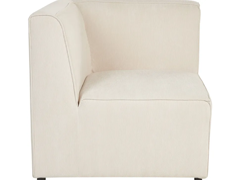 Beliani Kulmamoduuli Vakosametti Vaalea Beige Lemvig Clearance