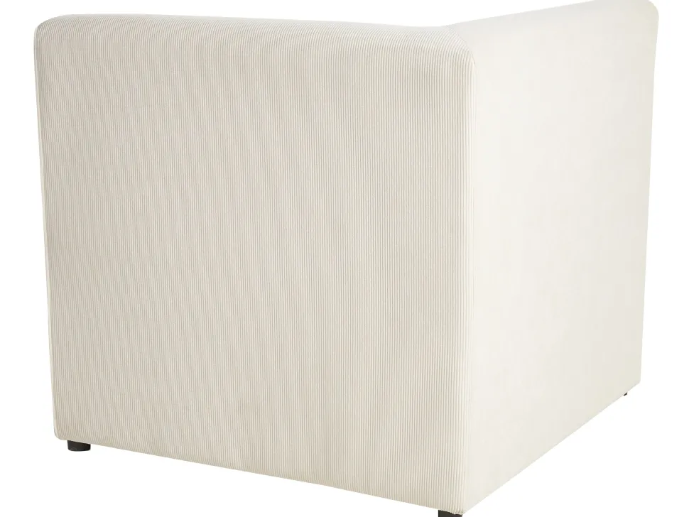 Beliani Kulmamoduuli Vakosametti Vaalea Beige Lemvig Clearance